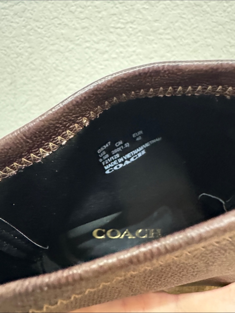 Coach Margot Monogram Coated Canvas Boots 9.5 NEW - Picture 7 of 8